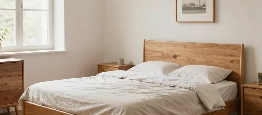A Bedroom That Makes Room to Breathe